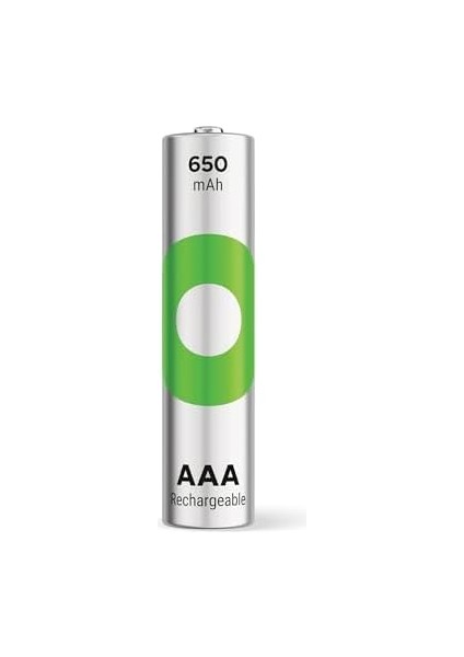 Gp Batteries Recyko 650 Aaa Ince Kalem Ni-Mh Şarjlı Pil, 1.2 Volt, 2'li Kart fiyatları