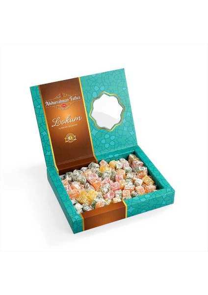 Lokum Çifte Kav. Meyveli 550 G. Turkuaz modelleri