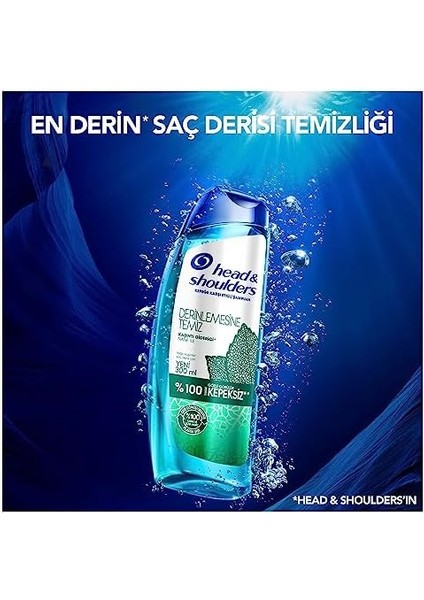 Head & Shoulders Derinlemesine Temizlik Şampuan Kaşıntı Giderici Nane 300 ml modelleri
