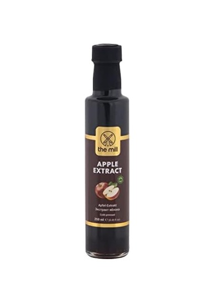 The Mill Elma Özü 250 ml Cam Şişe - %100 Doğal - Soğuk Sıkım - Ilave Şeker Içermez - Rafine Şekere Sağlıklı Alternatif - Hiçbir Koruyucu ve Renklendirici Içermez fiyatları