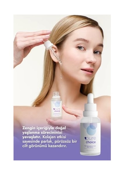Pure Choice Yoğun Nemlendirici ve Onarıcı Bakım Serumu 30 Mililitre fiyatları