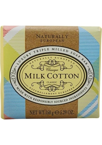 Naturally European Sabun Milk Cotton 150 gr fiyatları