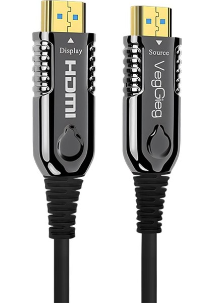 4K 60Hz 18GBPS Hdr Arc Hdcp Fiber Optik HDMI 2.0 Kablo 25 Metre