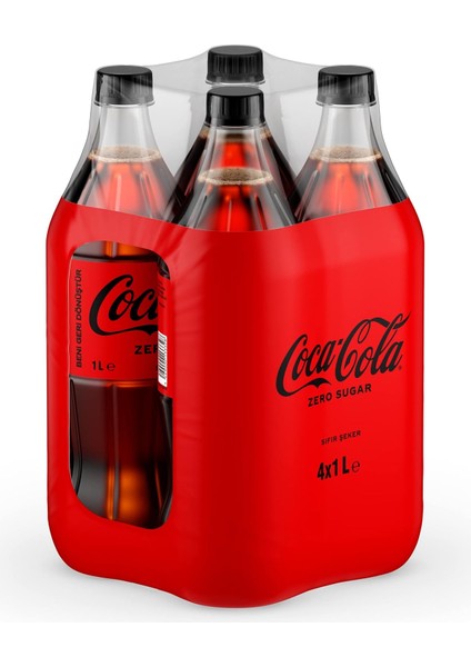 Coca-Cola Zero Sugar Pet 4x1 L modelleri