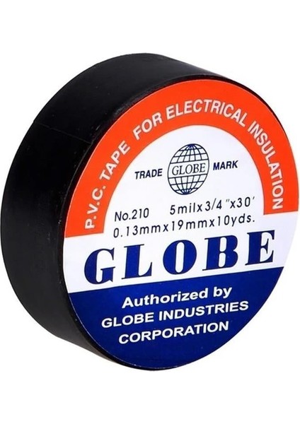 0.13MMX19MM Izole Bant 10'lu Siyah