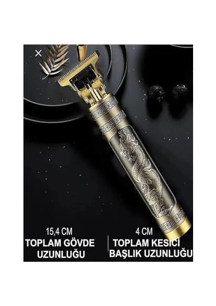 Dragon Profesyonel Saç Sakal Ense Çizim Tüm Vücut Tüyü Lazer Öncesi Tıraş Makinesi fiyatları