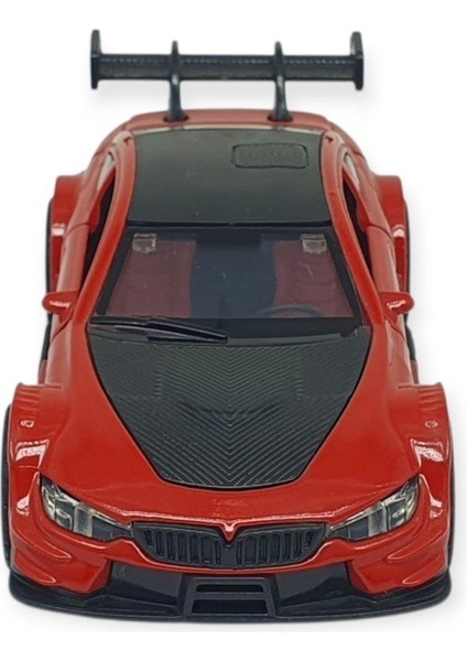 Çek Bırak Metal Arabalar cm - 3671C - Kırmızı indirimleri