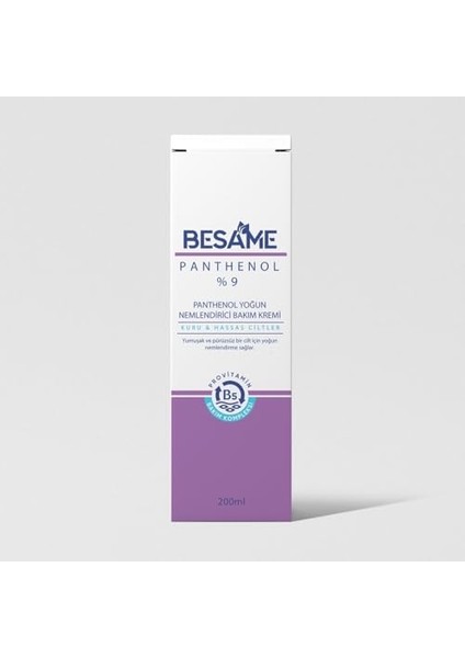 Besame Panthenol Yoğun Nemlendirici Bakım Kremi 200 ml