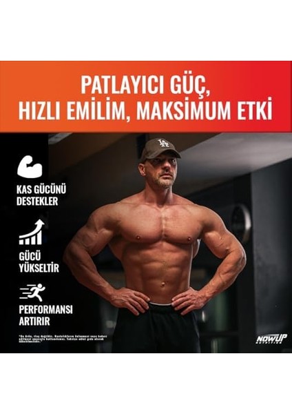 Nowup Nutrıtıon Kreatin Monohidrat 360 gr – Kas Gücü, Dayanıklılık ve Patlayıcı Performans Için Creatine Tozu – Tropikal Meyve Aromalı - 60 Servis fiyatları