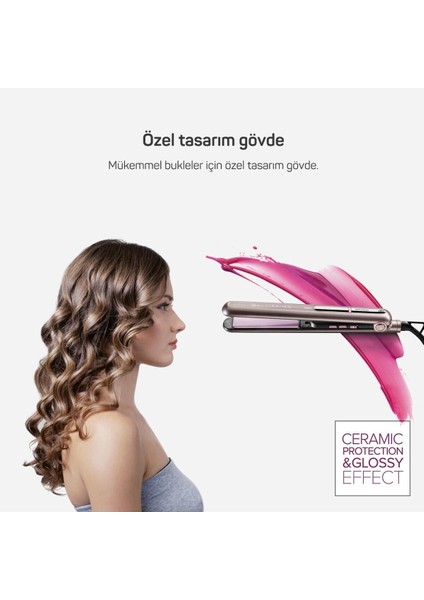 Revolution Hava Üflemeli 5'i 1 Arada Şekillendirici + Arzum Bellissima Creativity Glossy Seramik Saç Düzleştiricisi modelleri