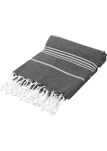 Sultan Peştemali 100% Pamuk SİYAH