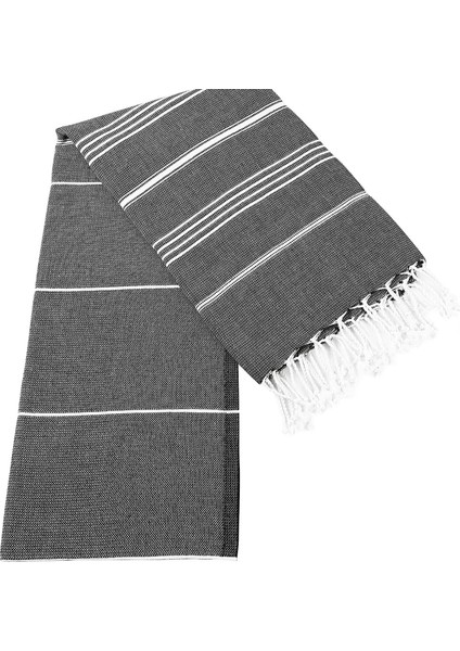 Sultan Peştemali 100% Pamuk SİYAH