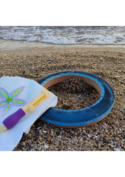 Yuvarlak Sihirli (Iğneli/telli) Punch Nakış Kasnağı (Iç ÇAP:14CM) fırsatları