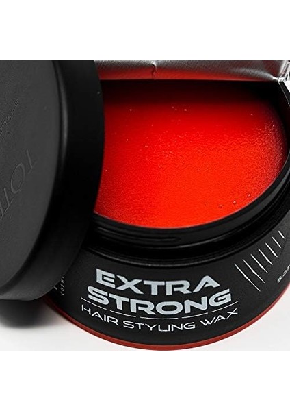 Totex Saç Şekillendirici Wax I Ekstra Güçlü Kenar Kontrolü Güçlü Tutuşlu Wax I Erkek ve Kadın Için I Berber Mağazası Kuaförler Için Sertifikalı Saç Aqua Wax 150ML