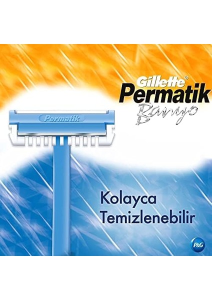 Gillette Permatik Banyo Kullan At Erkek Tıraş Bıçağı 10 Adet fiyatları