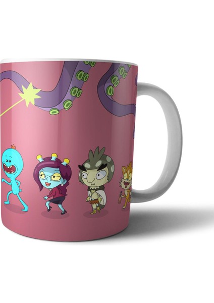 Rick And Morty Kupa Bardak Model 20