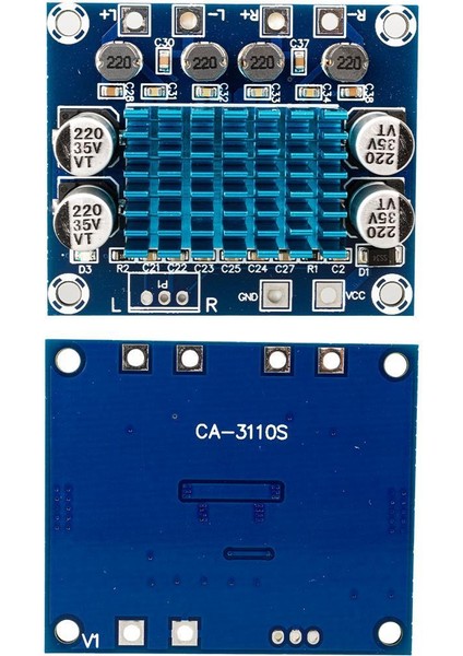 CA-3110S Dijital Amfi Board 2X15 Watt Stereo Class D 8-24 Volt
