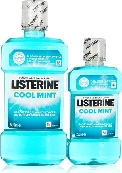 Lısterıne Coolmint Ağız Bakım Suyu 500 ml 250 ml
