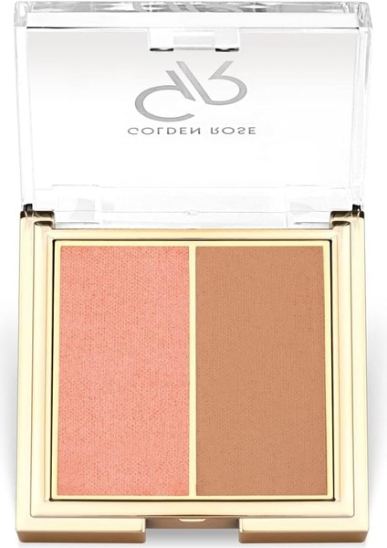 Golden Rose Iconic Blush Duo No:01 Rose&nude
