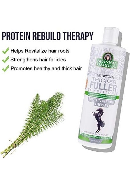 Spanish Garden Organik At Kuyruğu Saç Kremi 450 ml modelleri