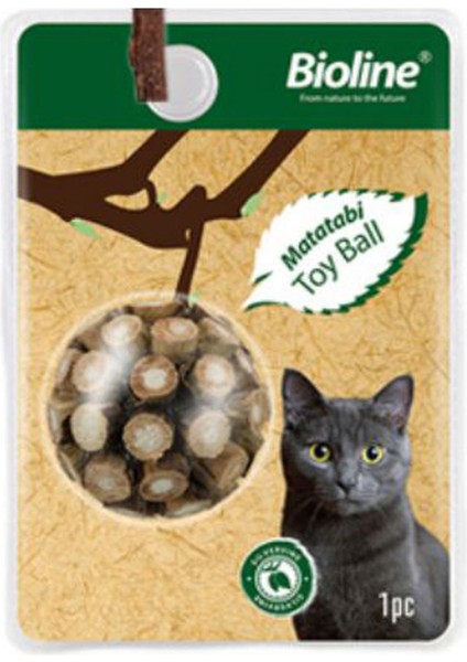 Techmrt Bioline Matatabi Top Kedi Oyuncağı