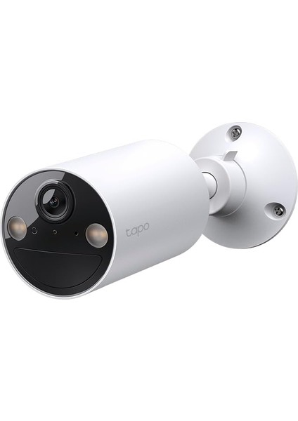 C410, 2k 3mp, Renkli Gece Görüşü, Şarj Edilebilir, Solar Panel Destekli, IP65, Yerel/bulut Depolama, 110° Açılı, Işıklı ve Sesli Alarm, Kablosuz Bataryalı Güvenlik Kamerası