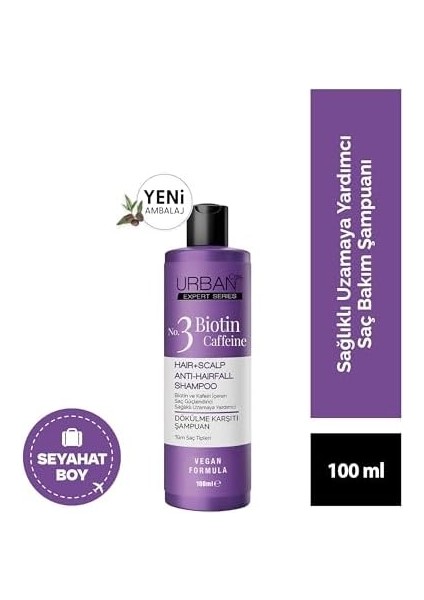Urban Care Expert Biotin&caffein Şampuan, 100 ml