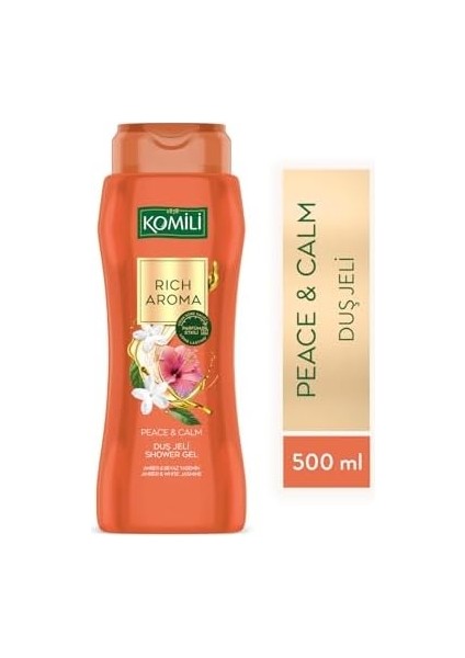 Komili 1878 Rich Aroma Peace&calm Kalıcı Parfüm Etkili Duş Jeli 500 ml modelleri