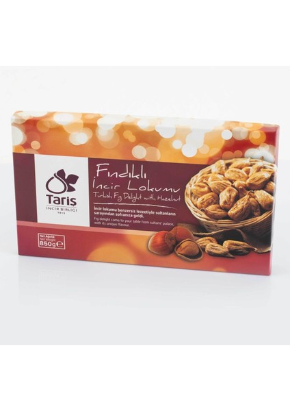 Tariş Fındıklı Incir Lokumu 850G