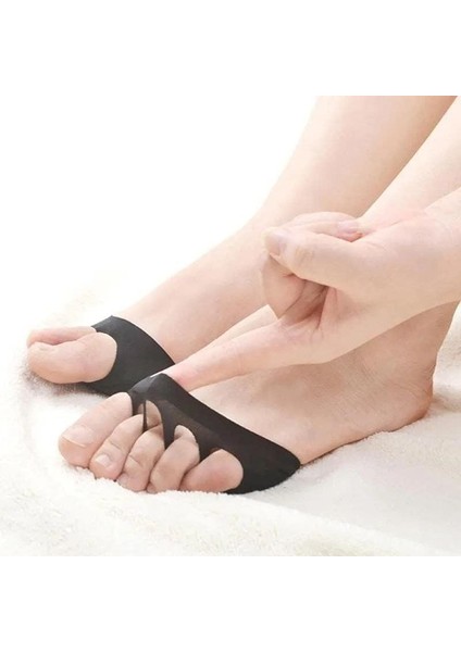 Kyrotech Kadınlar Için Ön Ayak Pedleri Çorap Tipi, Görünmez, Kaymaz, Nefes Alabilir Ayak Yastığı, Metatarsal Destekli, Ayak Ağrısı Giderici, Yüksek Topuklu Ayakkabılarla Uyumlu Ter Emici Çorap 1 Çift fiyatları