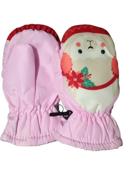 Kitti 2-5 Yaş Kız Çocuk Kar Kayak Eldiveni
