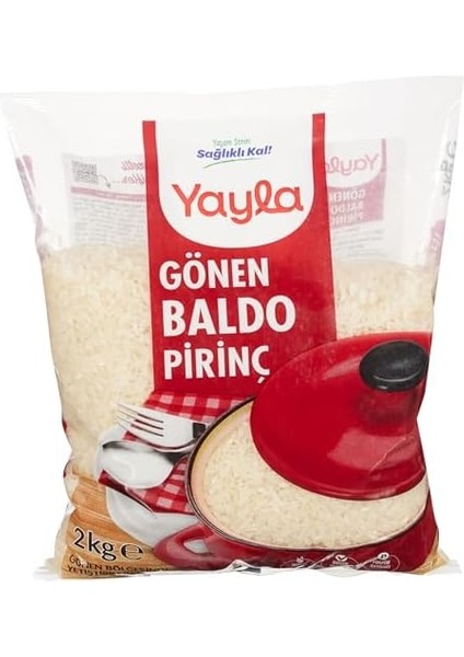 Yayla Gıda Yayla Gönen Baldo Pirinç, 2 kg modelleri