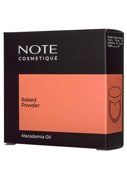 Note Baked Powder 05 Soft Beige Işıltılı Bitişli Highlighter Toz Yüz Pudrası