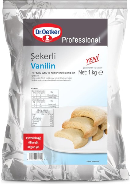 Dr. Oetker 1 kg Şekerli Vanilin fiyatları