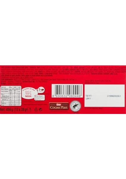 Nesquik Nestlé Kitkat Duo Bar, 38 G x 12 modelleri