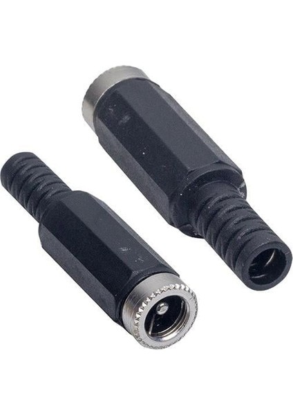 Seyyar 5.5x2.1 mm Uç Dişi Uzatma Adaptör Fişi