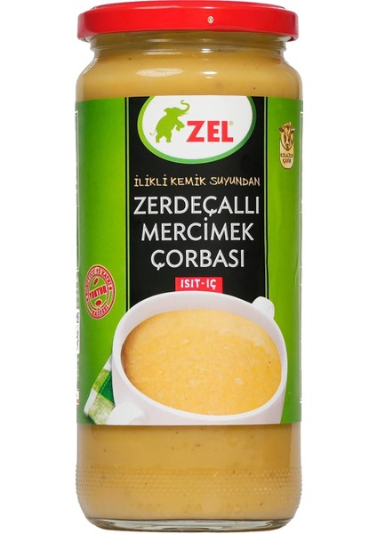 Zel Zerdeçallı Mercimek Çorbası 480 ml