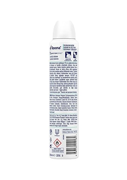 Rexona Kadın Sprey Deodorant Shower Fresh 72 Saat Kesintisiz Üstün Koruma 200 ml