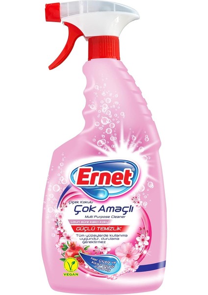 Ernet Çiçek Kokulu Çok Amaçlı Temizleyici 750 ml fiyatları