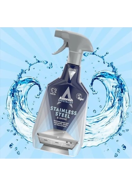 Astonish Paslanmaz Çelik Temizleyici Sprey 750 ml modelleri