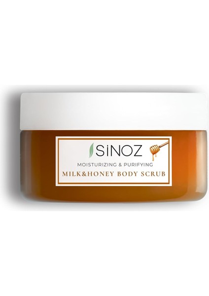 Sinoz Body Scrub Besleyici Arındırıcı Nemlendirici Ballı&sütlü Vücut Peelingi 300 gr modelleri
