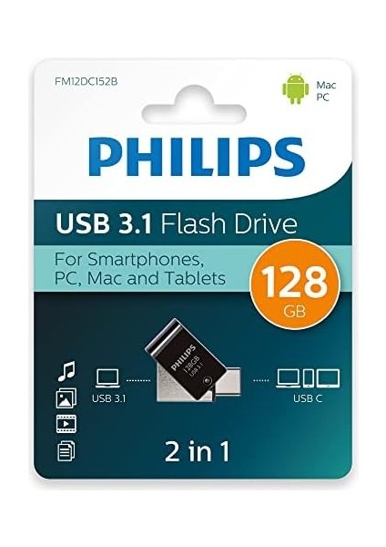 128GB Otg Dual Drive Type-C ve USB Bellek fiyatları