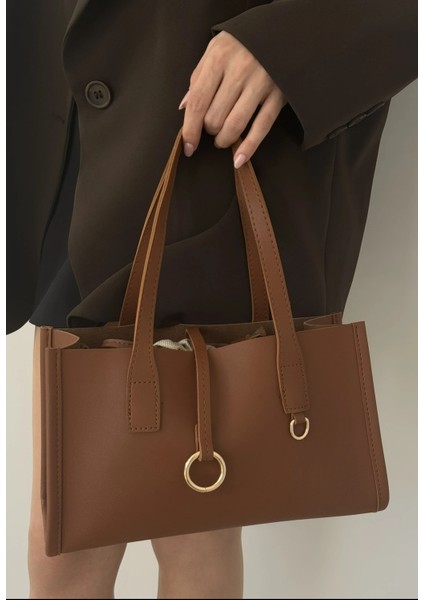 Eny Deri El ve Omuz Çantası