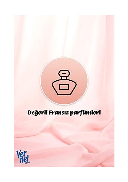 Vernel Max Konsantre Çamaşır Yumuşatıcısı 1200 ml 50 Yıkama Supreme Romance
