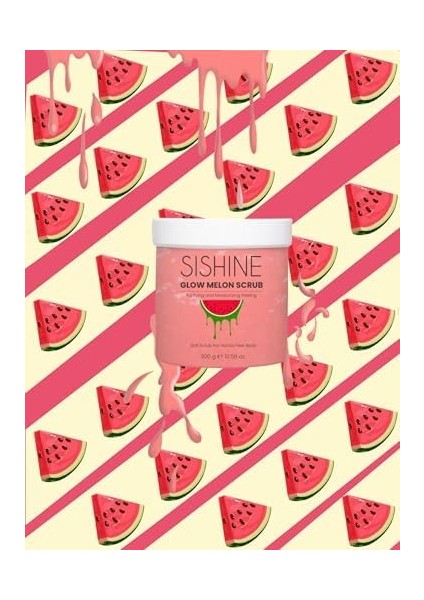 Karpuzlu Arındırıcı El, Ayak ve Vücut Peelingi - Glow Melon Scrub