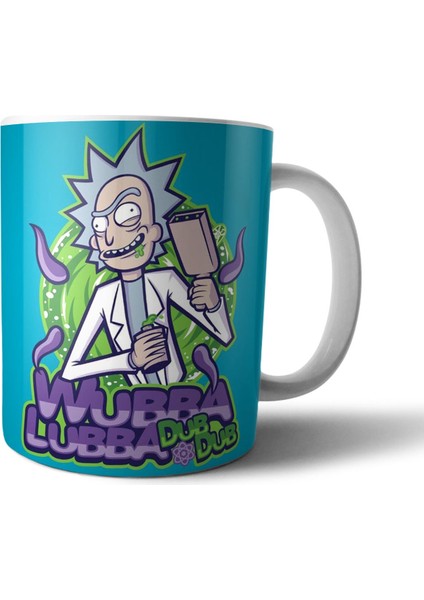 Rick And Morty Kupa Bardak Model 29