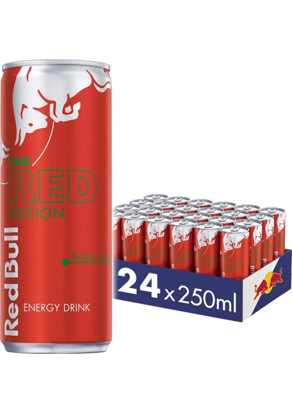 Red Bull Enerji Içeceği, Karpuz, 250 ml (24'lü Paket, 24X250 Ml) modelleri
