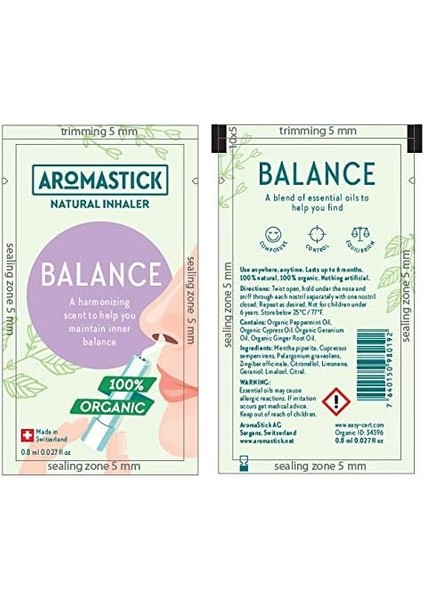 Aromastick Denge Burun Çubuğu modelleri