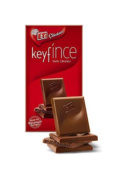 Eti Keyf'ince Bol Sütlü Çikolata 70 G x 7 Adet modelleri