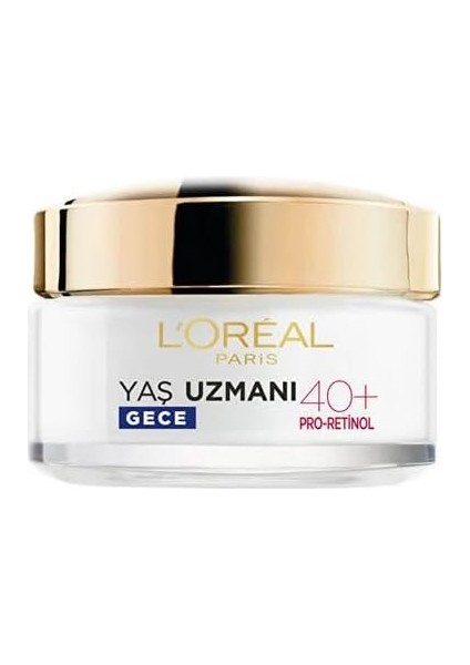 L’oréal Paris Yaş Uzmanı 40+ Kırışıklık Karşıtı Sıkılaştırıcı Gece Kremi fiyatları
